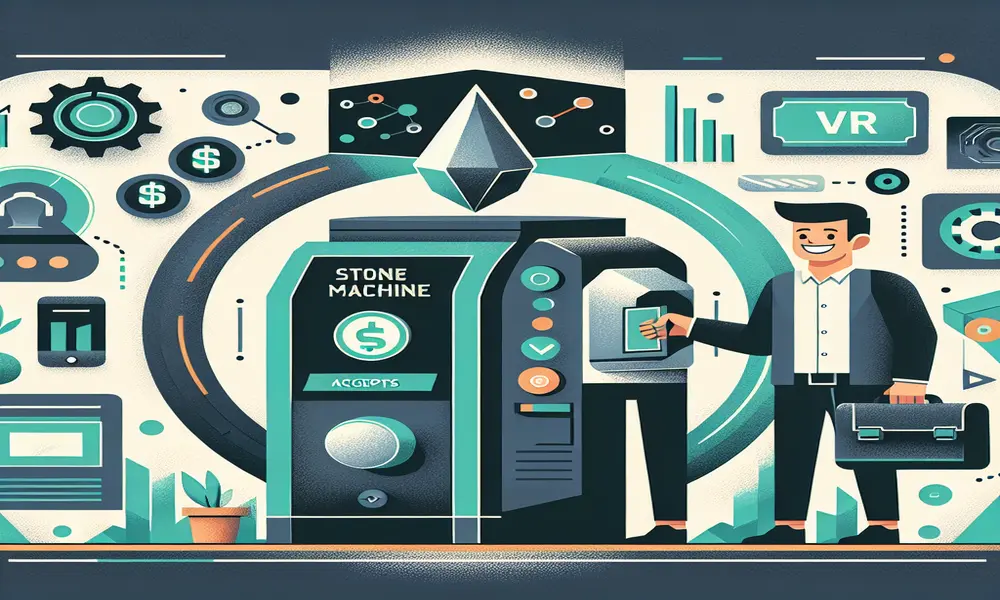 Máquina stone aceita VR