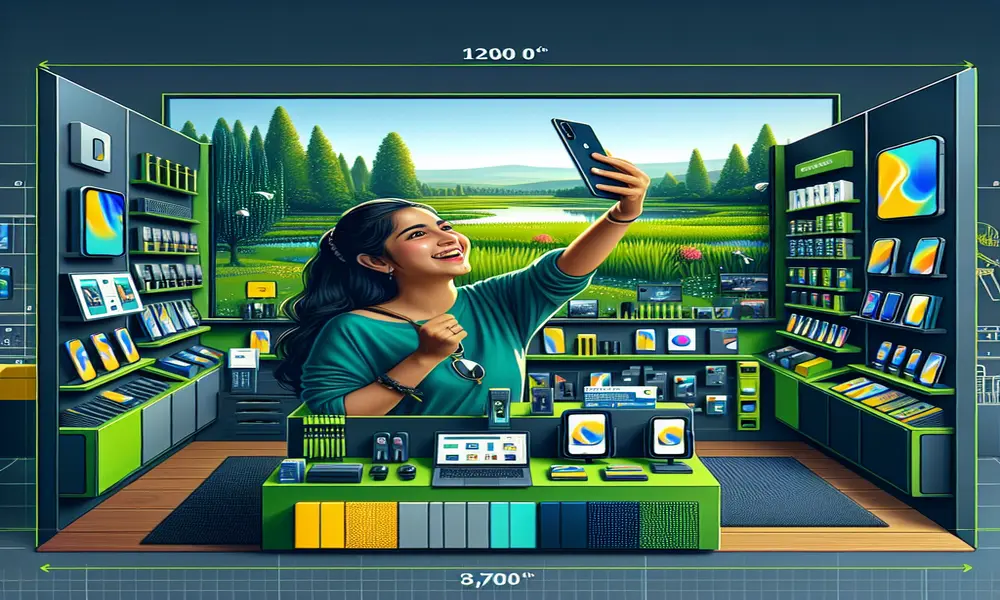 Máquina Ton para loja de celular