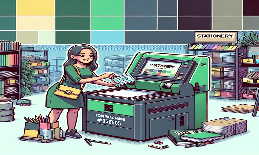 Máquina Ton para papelaria