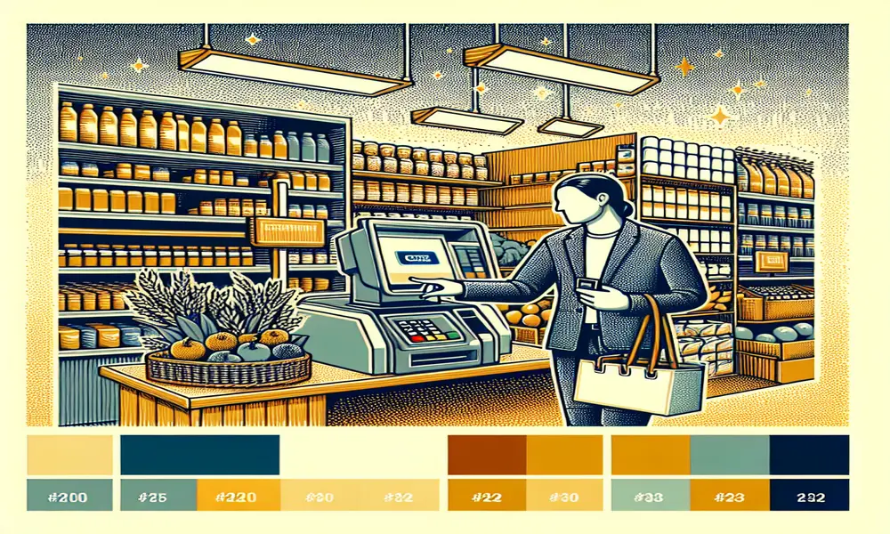 Máquina Ton para supermercado