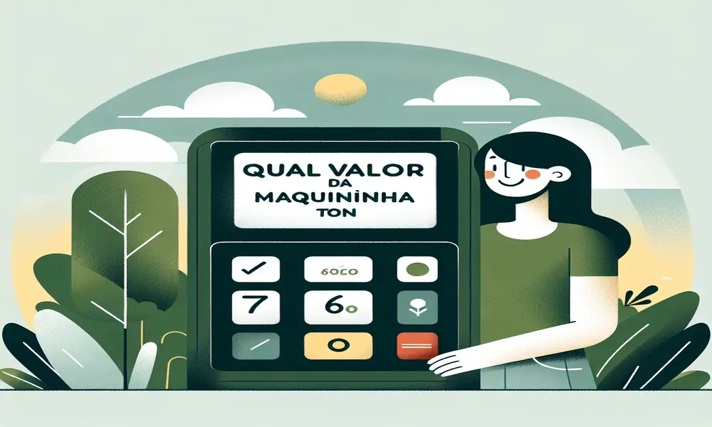 Qual valor da maquininha ton