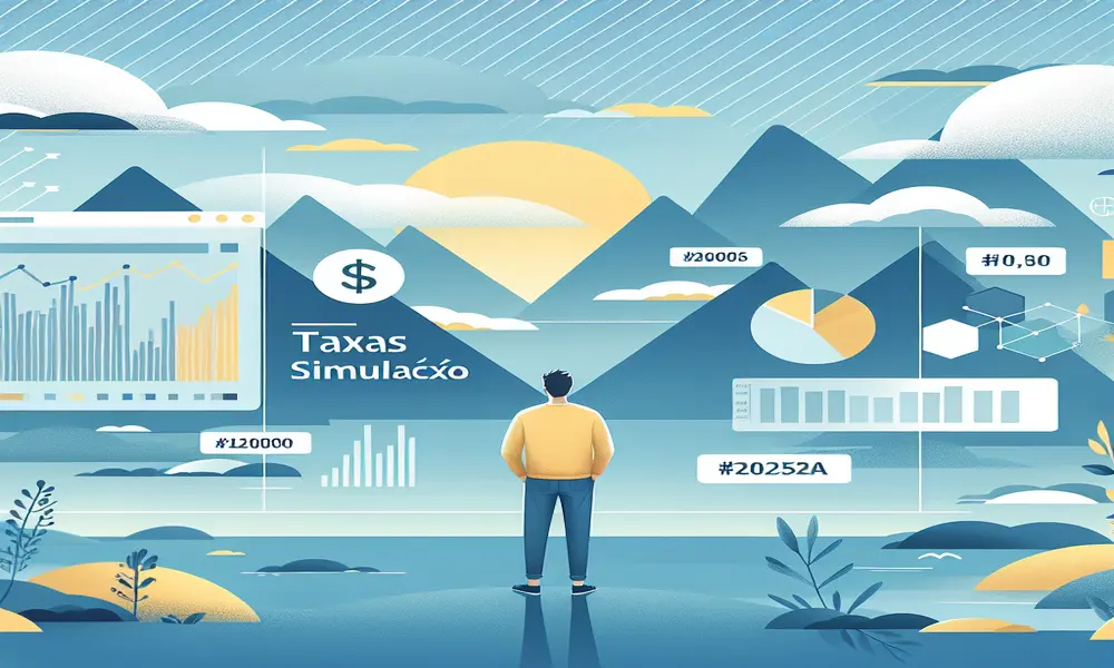 Ton taxas simulação