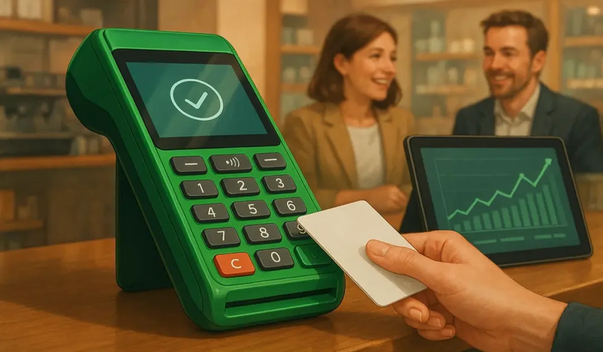 máquina de cartão com menor taxa