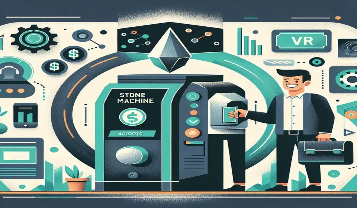 Máquina stone aceita VR
