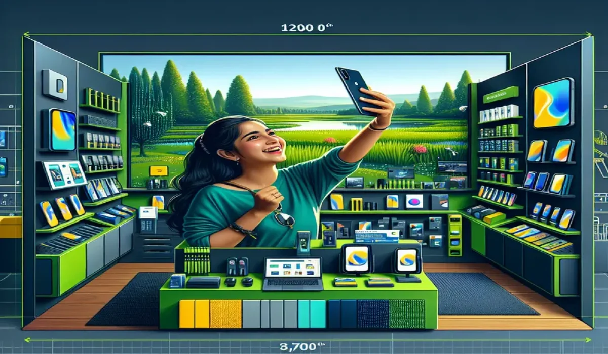 Máquina Ton para loja de celular