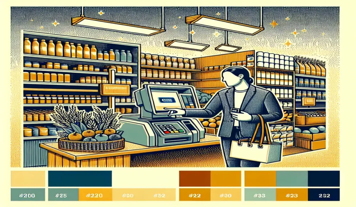 Máquina Ton para supermercado