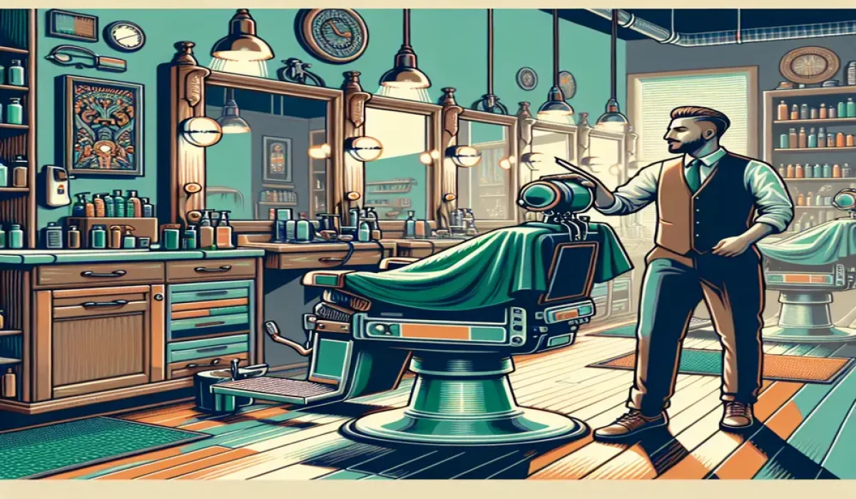 Máquina Ton Stone para barbearia