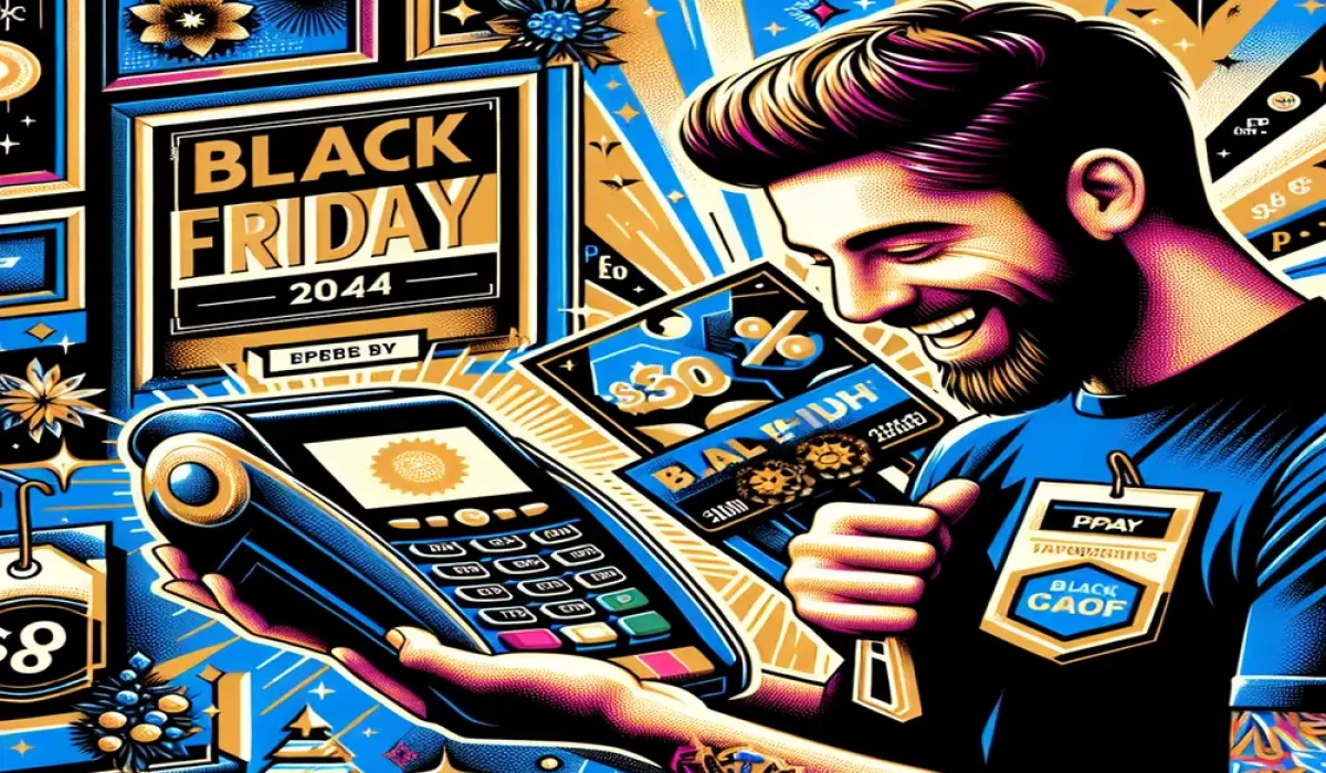 Maquininha de cartão ton Black Friday 2024